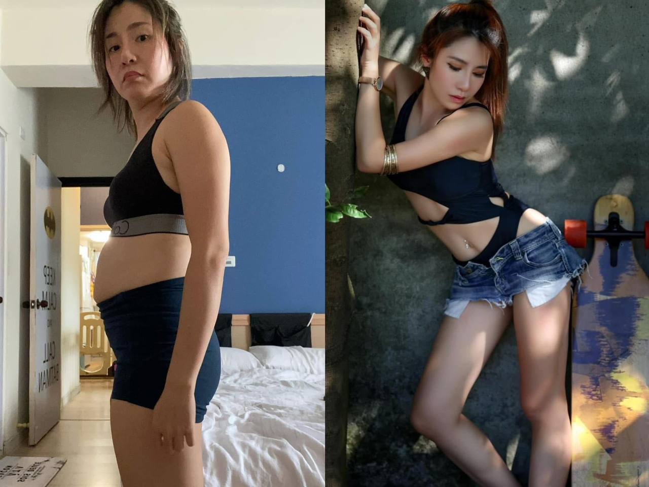 Before After